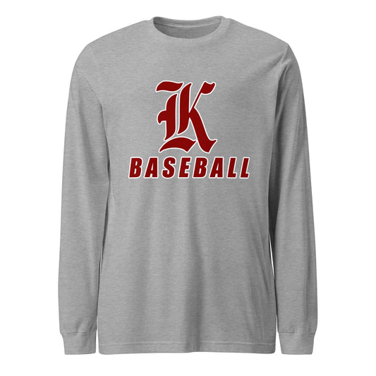 Performance | Long Sleeve Tee | Kofa Baseball Booster Club | Vanguard Logo