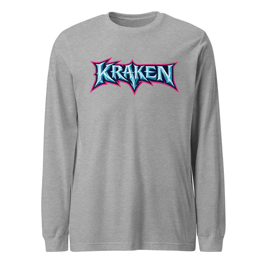 Performance | Long Sleeve Tee | Kraken Fastpitch | Script Logo