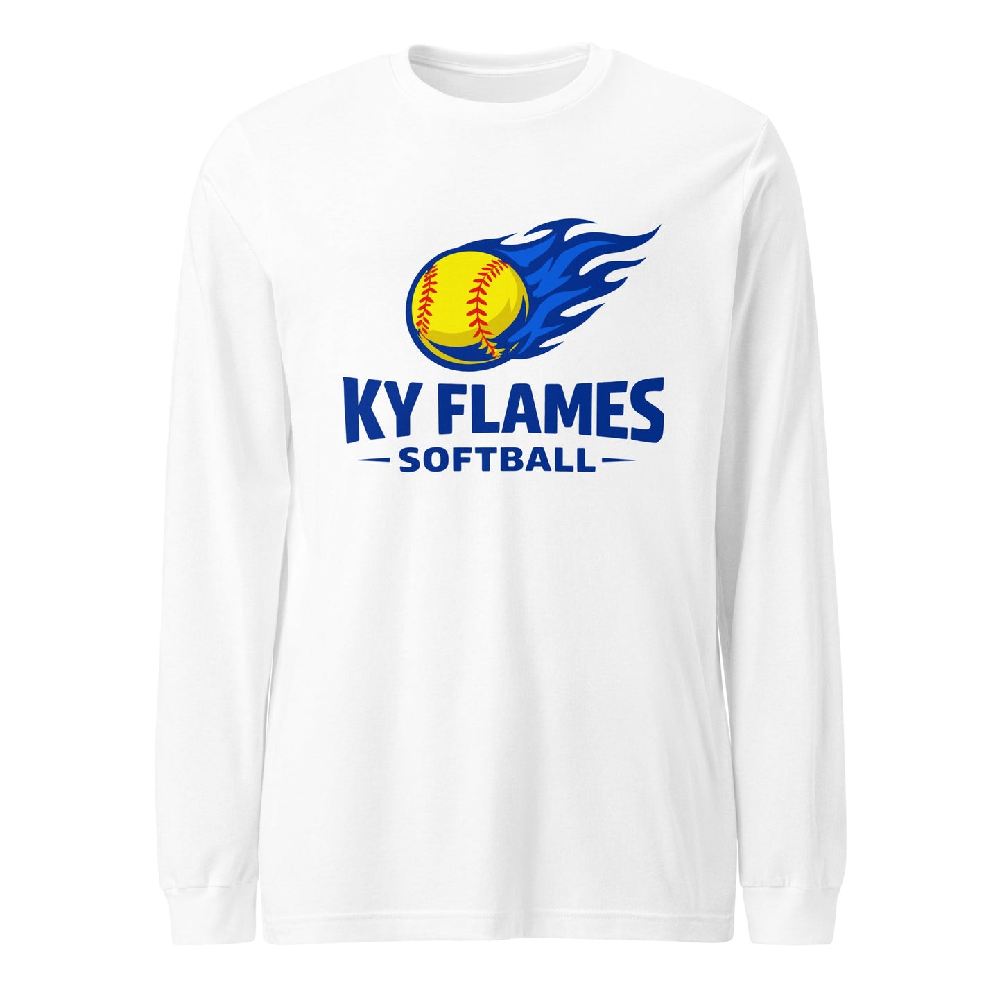 Performance | Long Sleeve Tee | KY Flames | Mark Logo