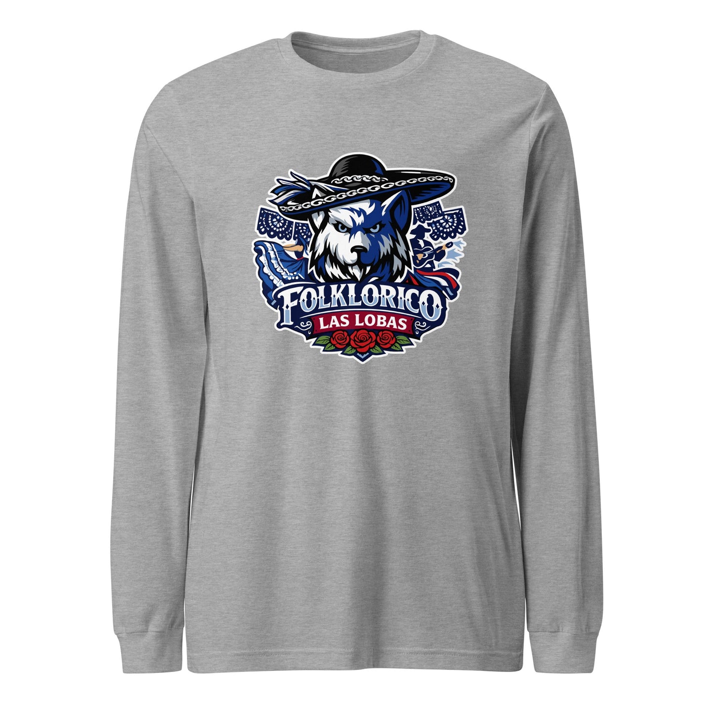 Performance | Long Sleeve Tee | Los Lobitos | Las Lobas Logo