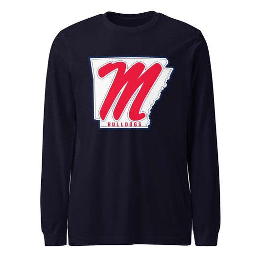 Performance | Long Sleeve Tee | Maumelle Bulldogs 2035 | Emblem Logo