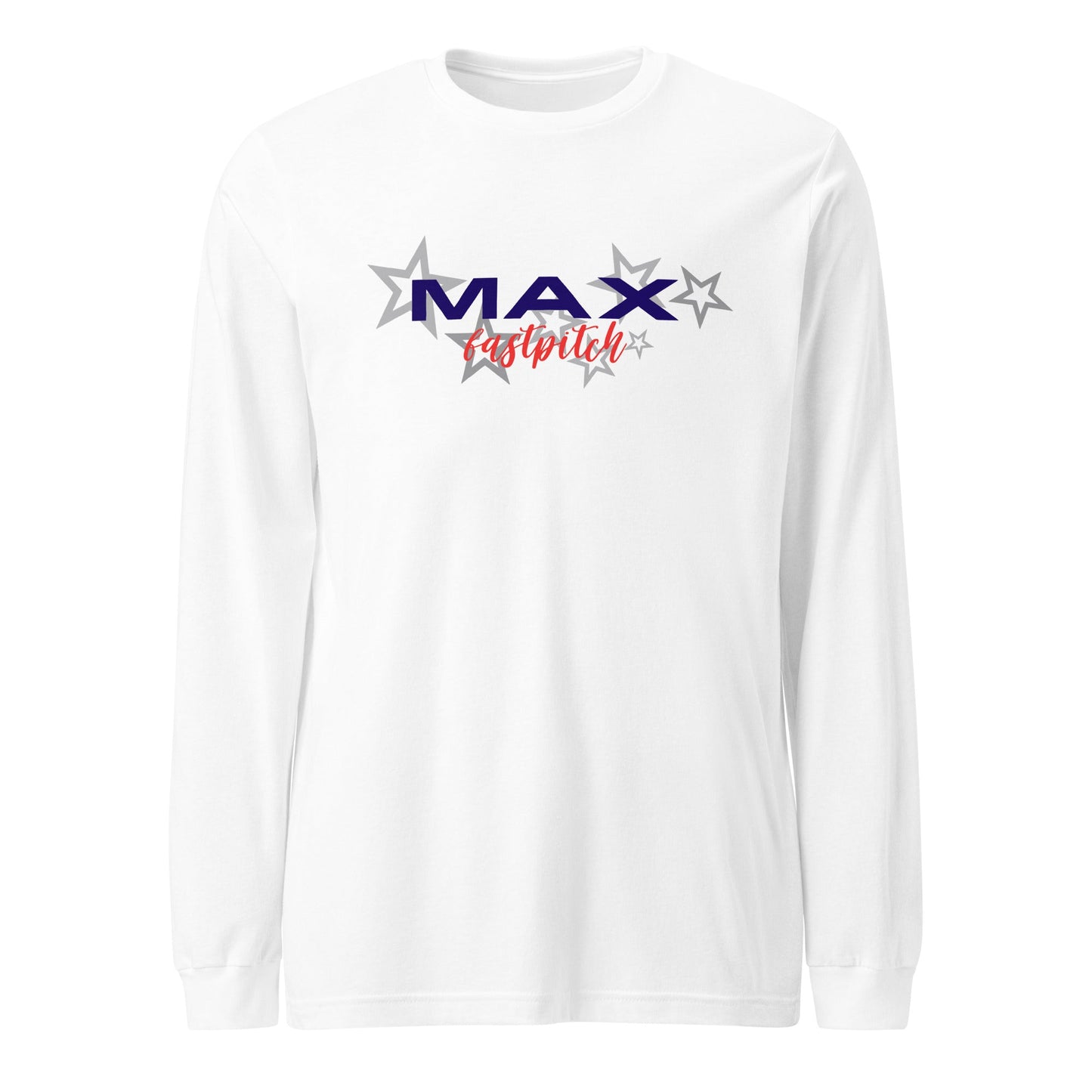Performance | Long Sleeve Tee | MAX Fastpitch | Stars Logo