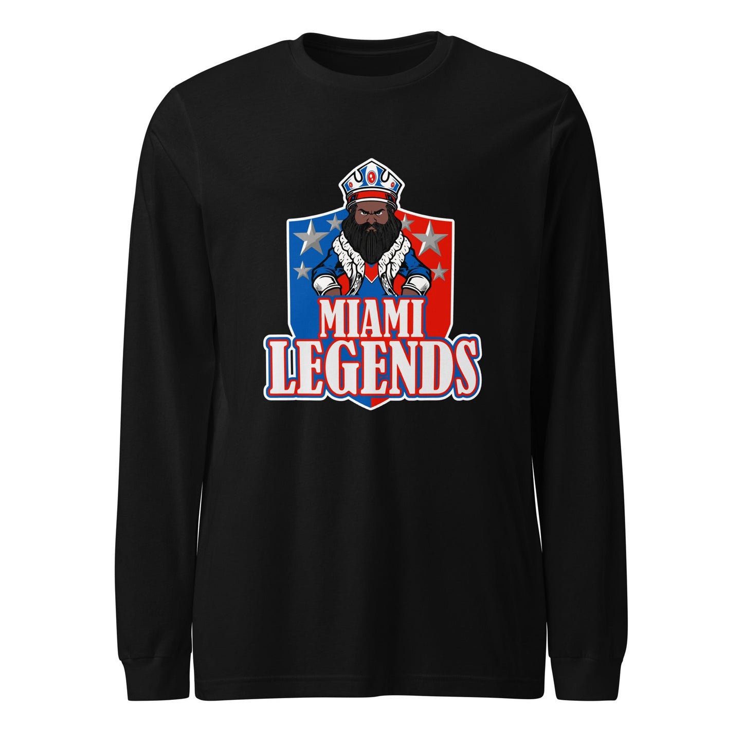 Performance | Long Sleeve Tee | Miami Legends Football | King Shield Logo