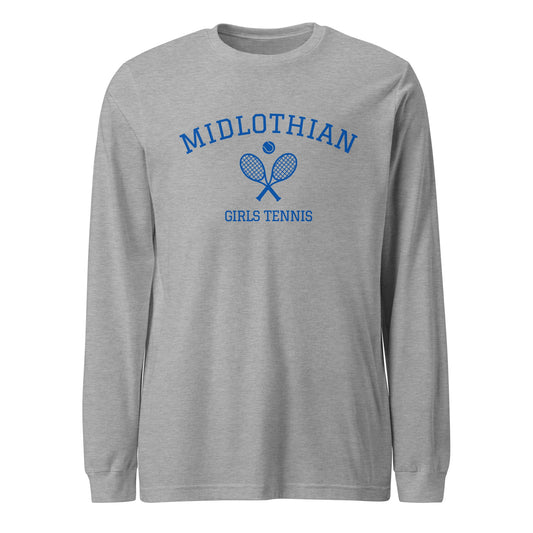 Performance | Long Sleeve Tee | Midlothian Girls Tennis