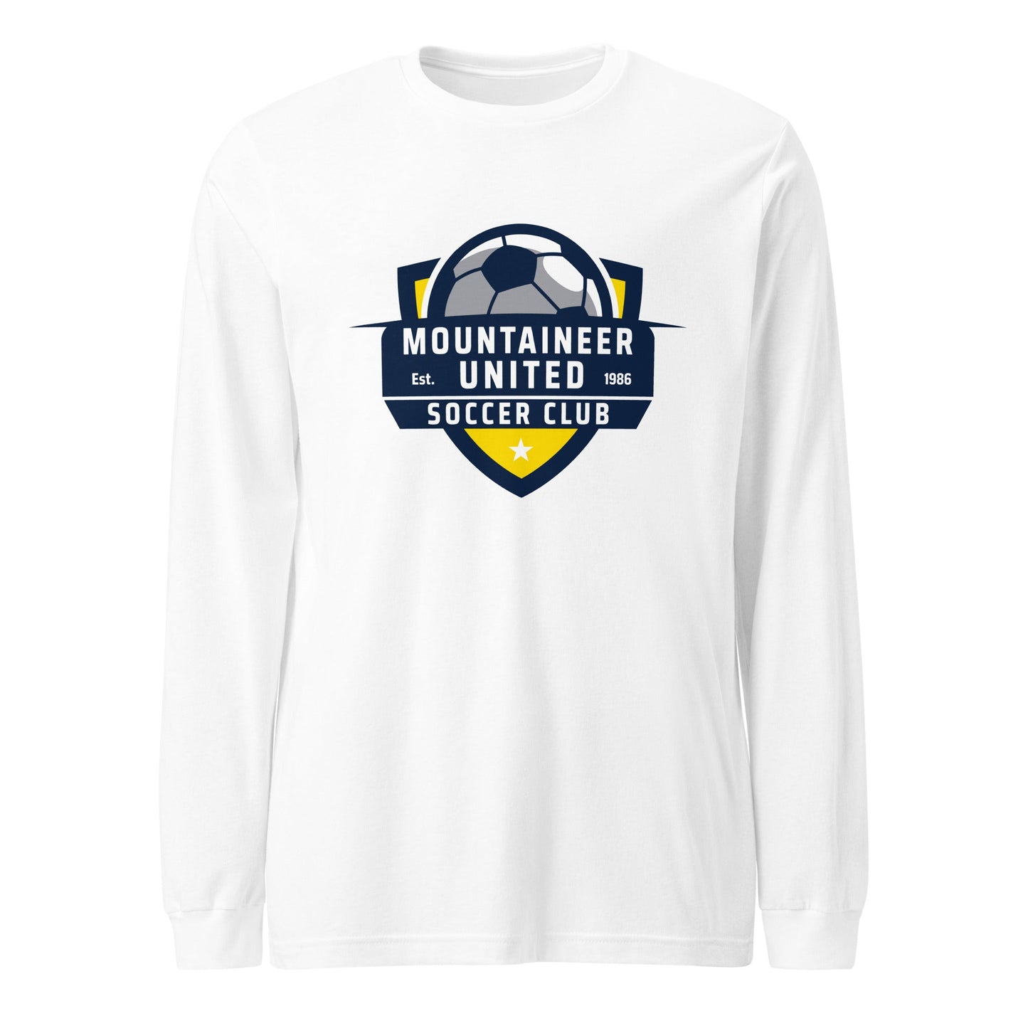 Performance | Long Sleeve Tee | Mountaineer United Soccer Club | Alpine Crest Logo