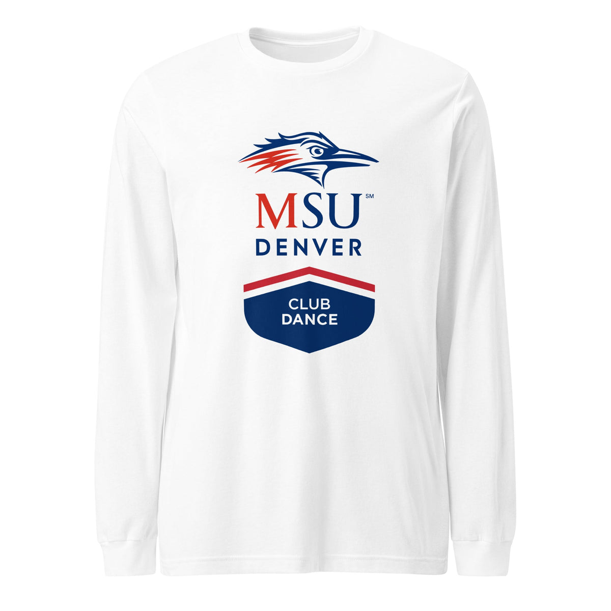 Performance | Long Sleeve Tee | MSU Denver Dance Team | Apex Logo