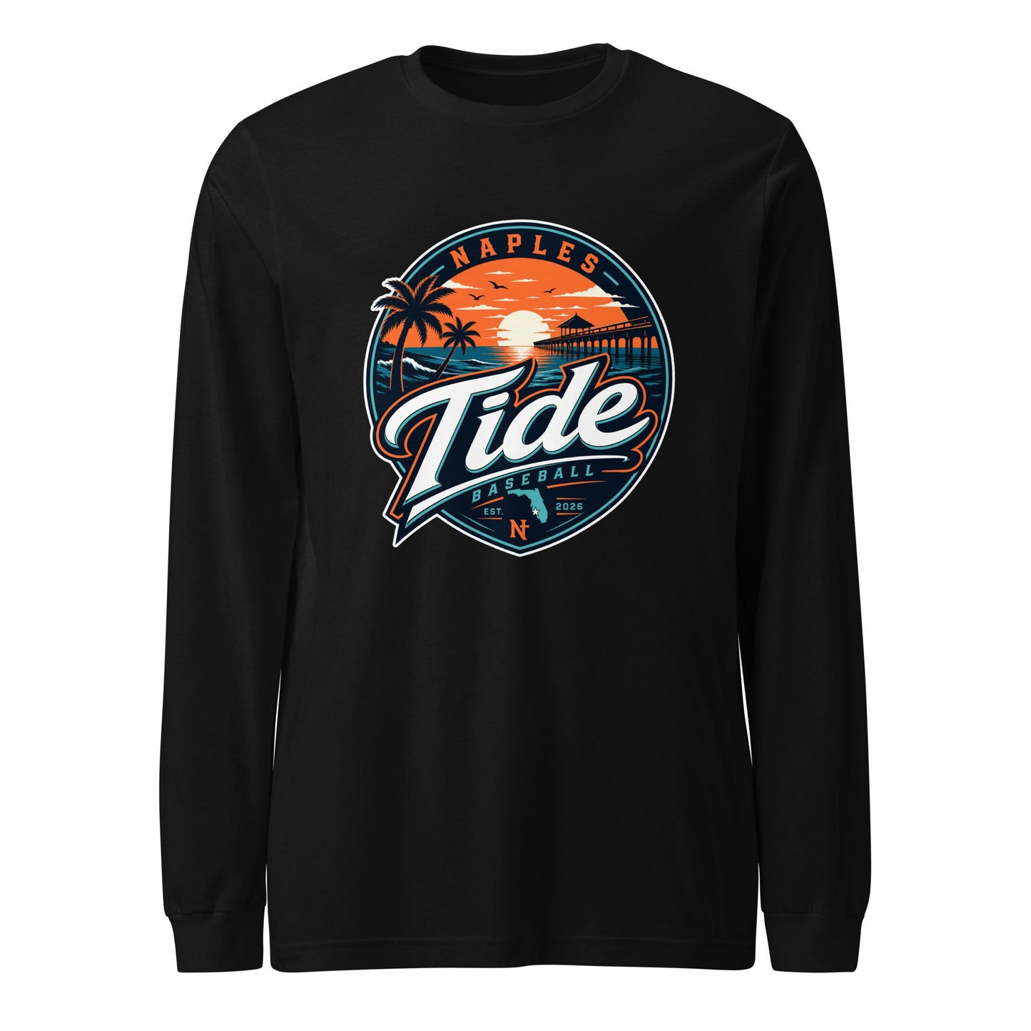 Performance | Long Sleeve Tee | Naples Tide | Enblem Logo