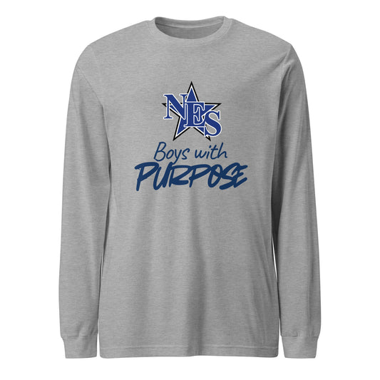 Performance | Long Sleeve Tee | NES - Boys with Purpose | Boys with Purpose Logo