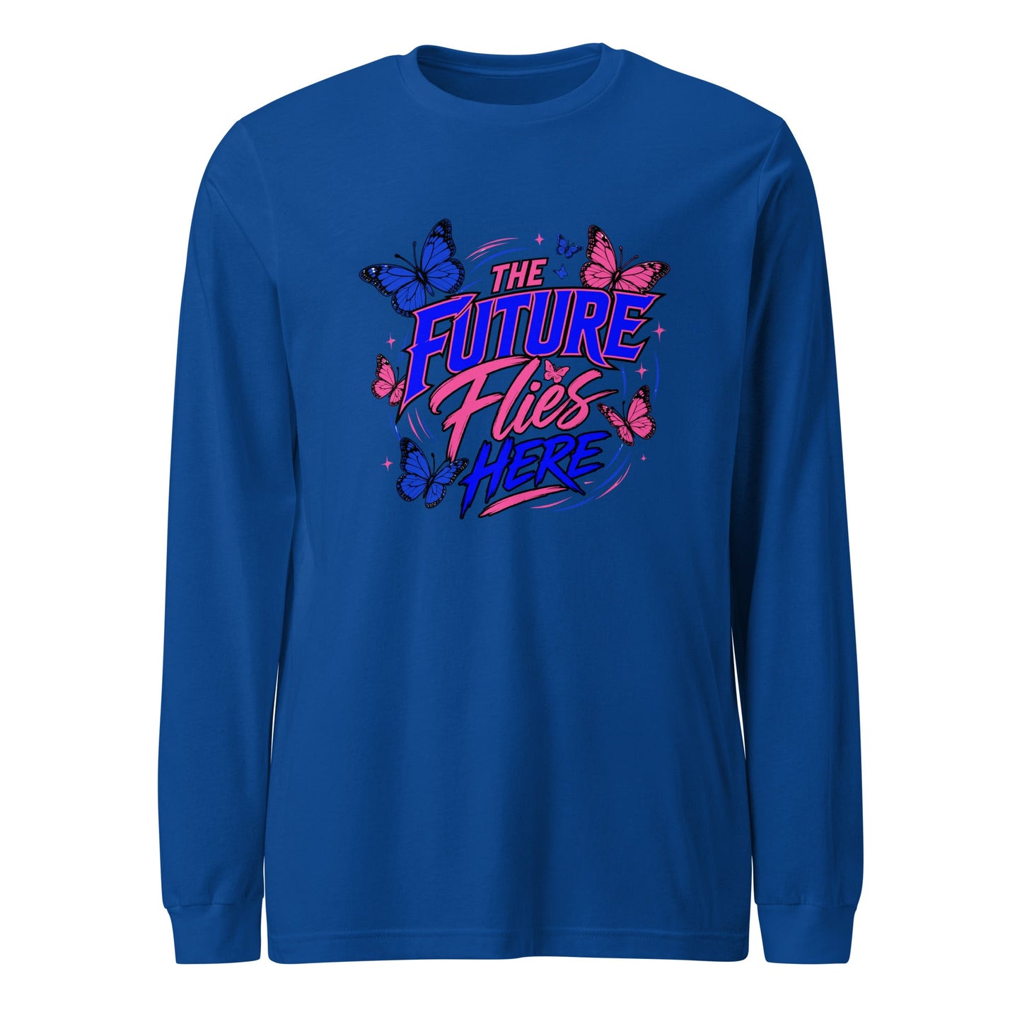 Performance | Long Sleeve Tee | Next Era Athletics | Wordmark Monarch Logo