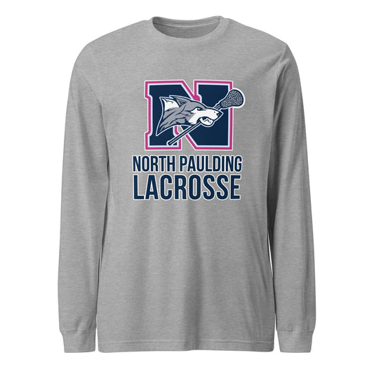Performance | Long Sleeve Tee | North Paulding Lacrosse | Vanguard Logo