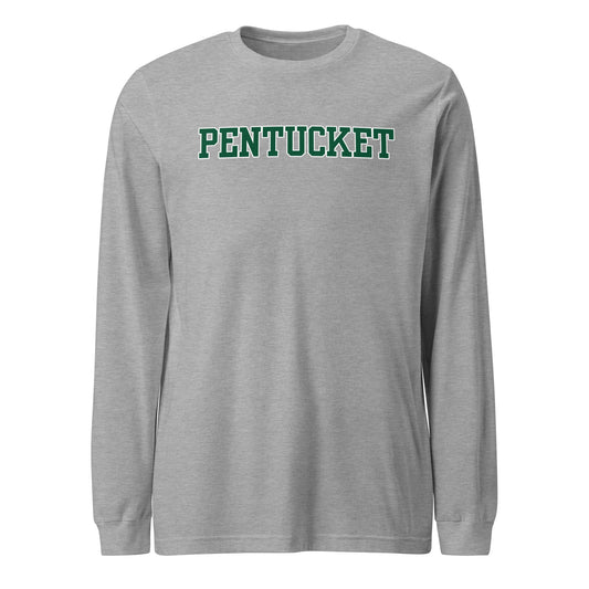 Performance | Long Sleeve Tee | Pentucket Youth Football and Cheer | Script Logo