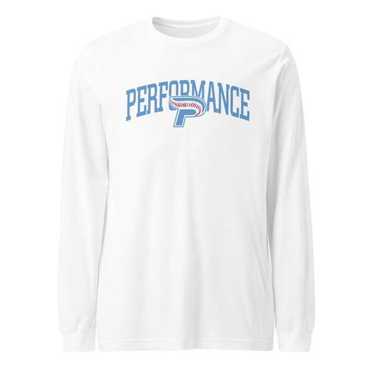 Performance | Long Sleeve Tee | Performance Baseball | Script Logo