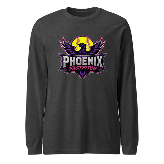 Performance | Long Sleeve Tee | Phoenix Fastpitch | Emblem Logo