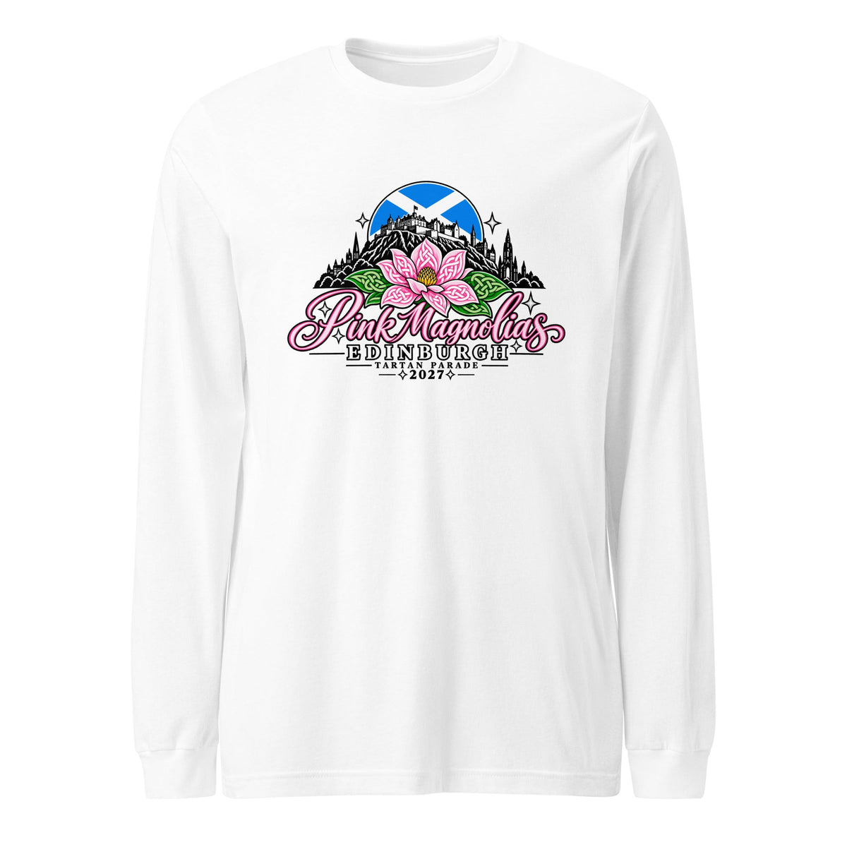 Performance | Long Sleeve Tee | Pink Magnolias Dance | Vanguard Logo