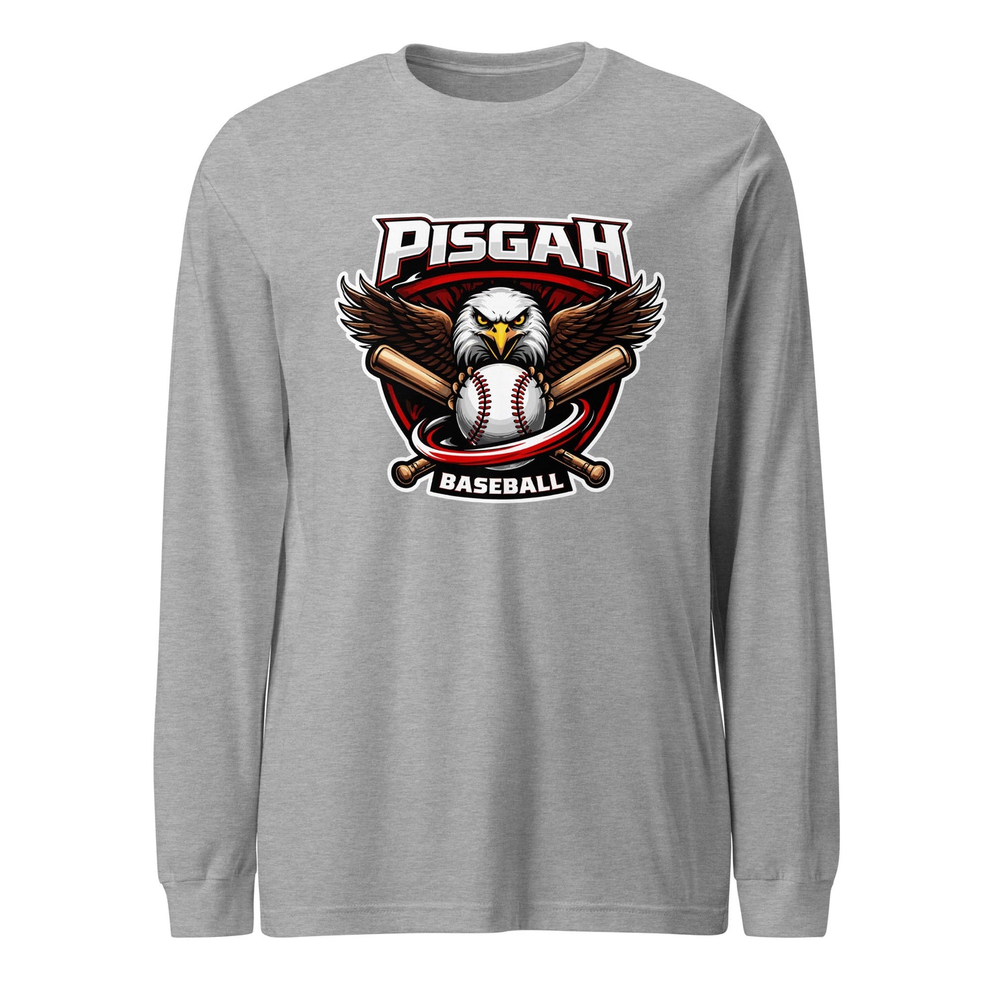 Performance | Long Sleeve Tee | Pisgah Rec League | Eagle Baseball Logo
