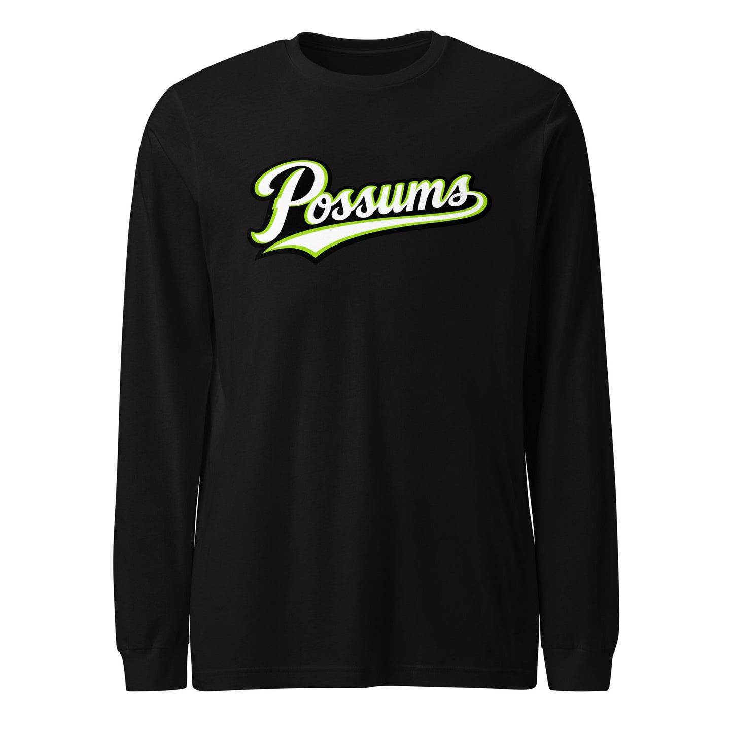 Performance | Long Sleeve Tee | Possums | Script Logo