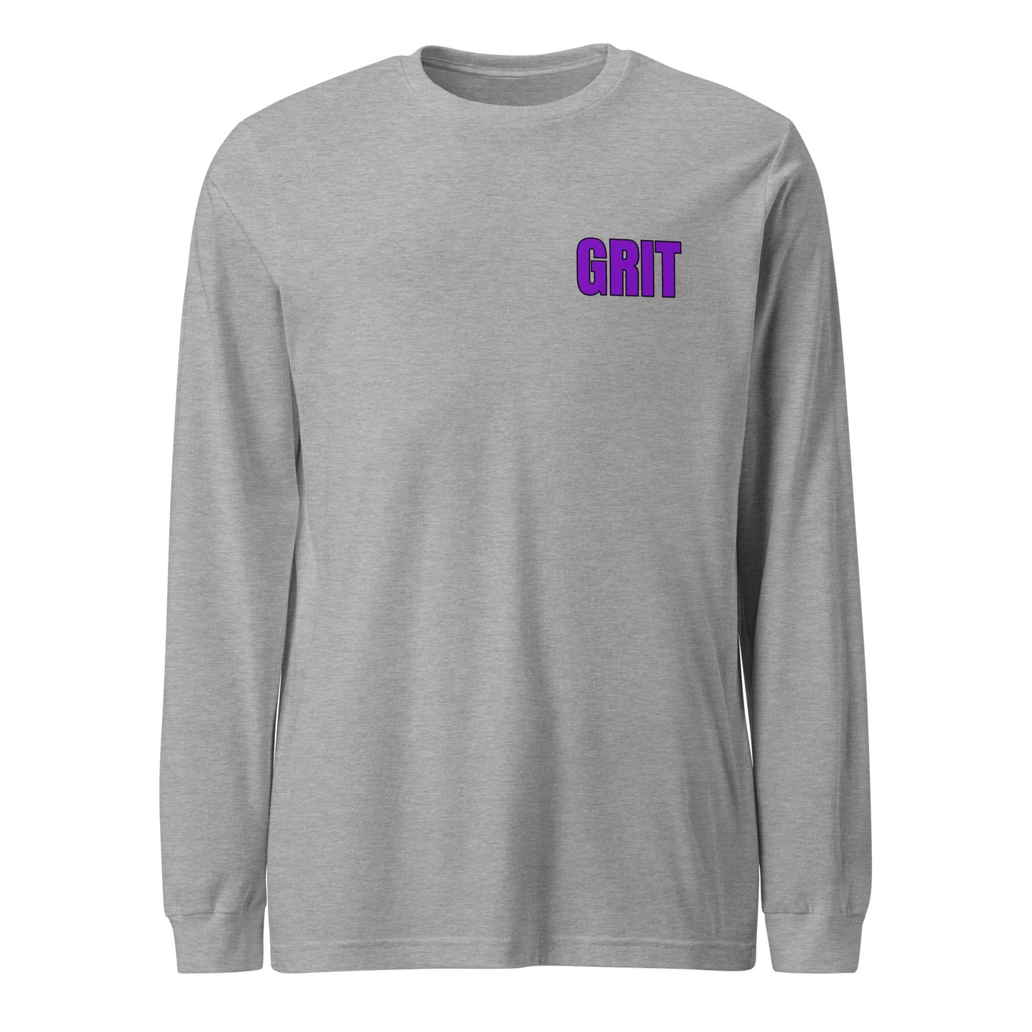 Performance | Long Sleeve Tee | Pure Grit Softball | Purple Logo