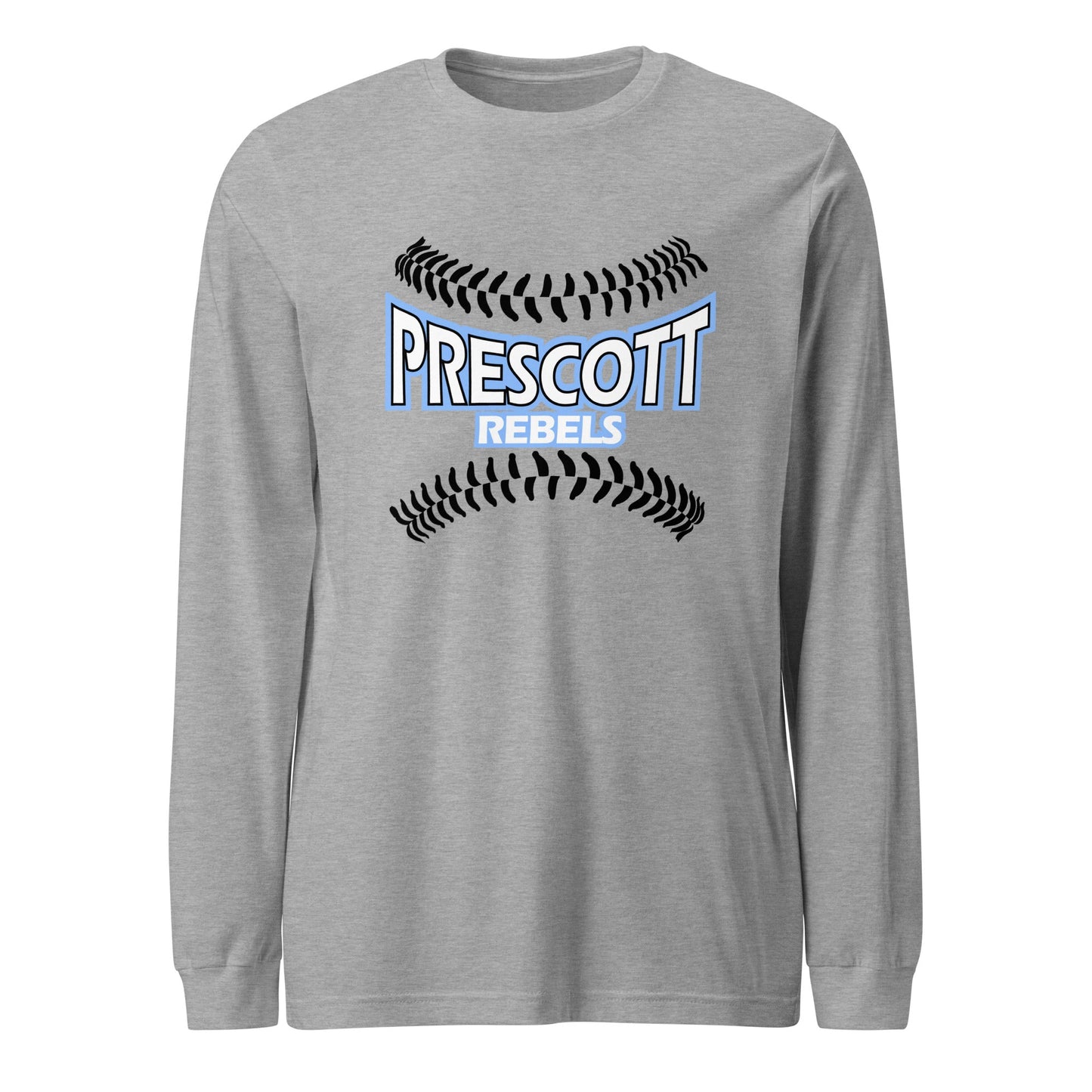 Performance | Long Sleeve Tee | Rebels baseball club | Vanguard Logo