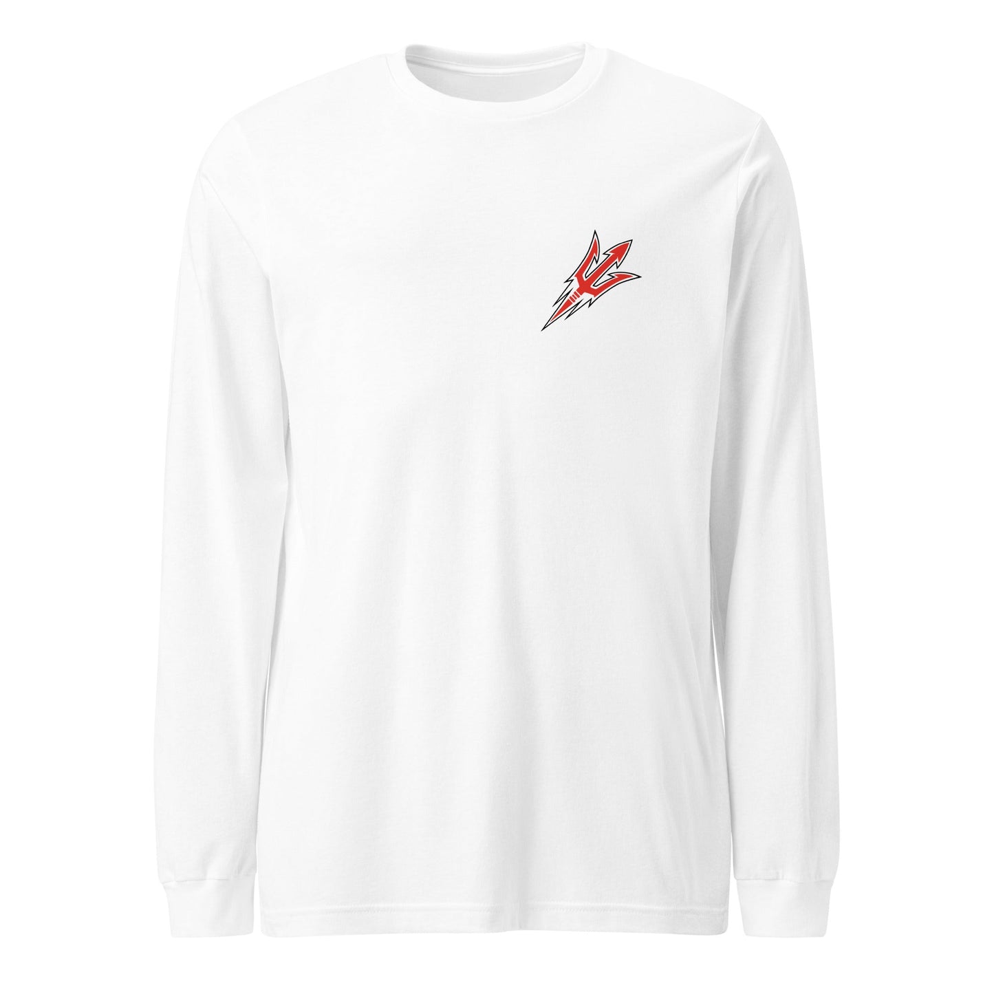 Performance | Long Sleeve Tee | Red Springs Track and Field | Trident Logo