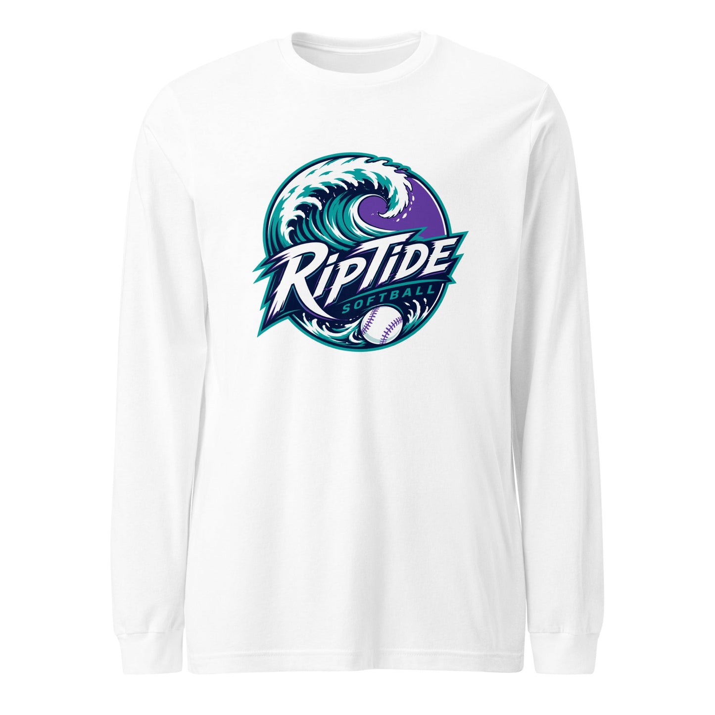 Performance | Long Sleeve Tee | RipTide Softball | Emblem Logo