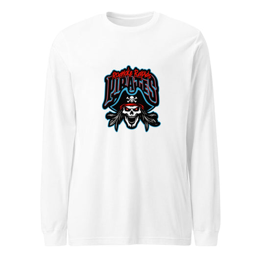 Performance | Long Sleeve Tee | Roanoke Rapids Pirates | Reaver Captain Logo