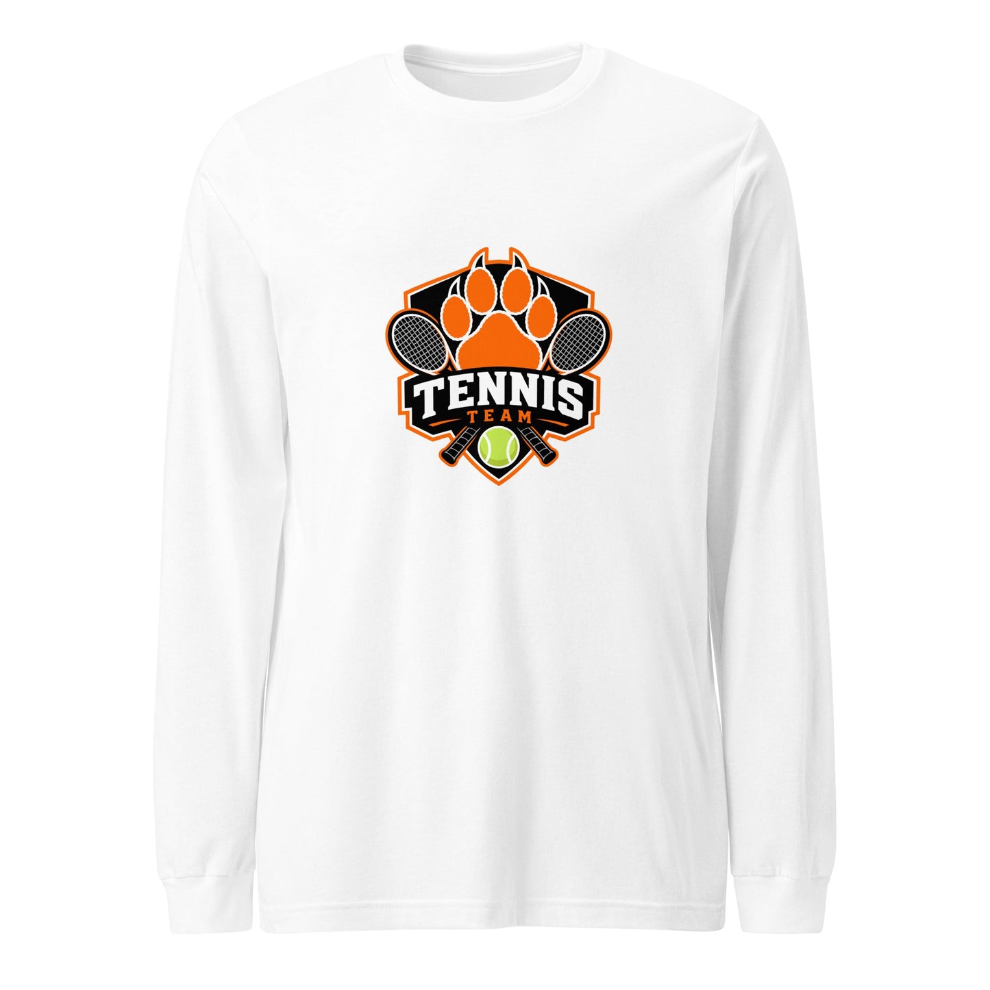 Performance | Long Sleeve Tee | Rock Springs High School Tennis | Crest Logo