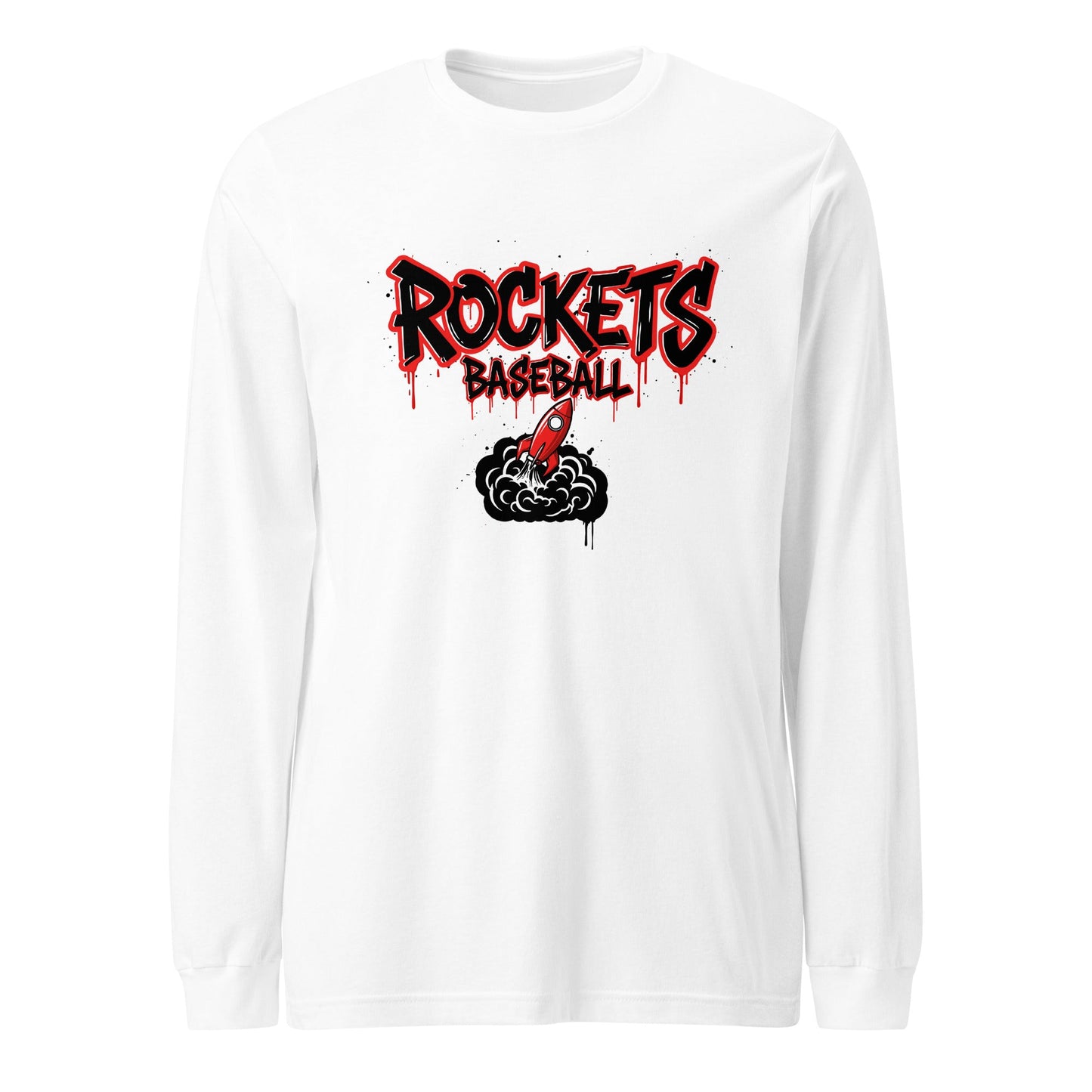 Performance | Long Sleeve Tee | Rockets Baseball | Alt Logo 2