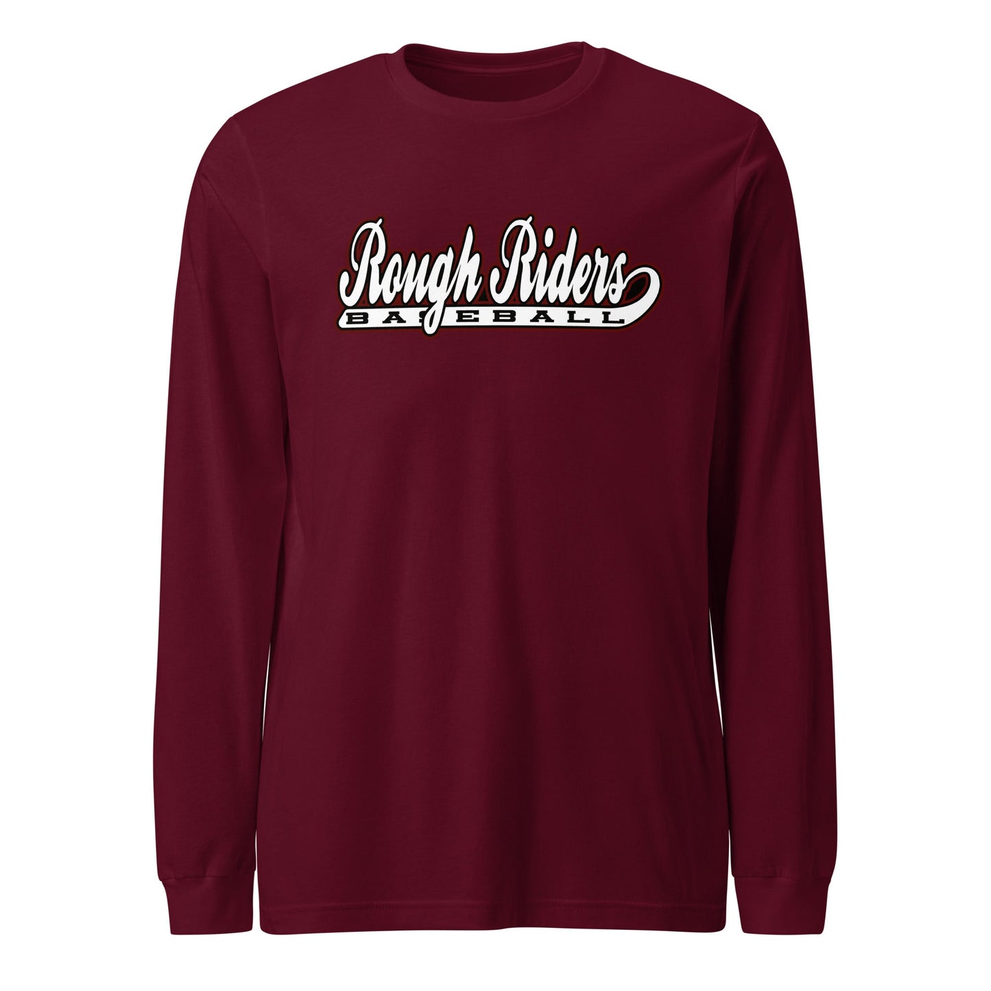 Performance | Long Sleeve Tee | Rough Riders | Baseball Script Logo