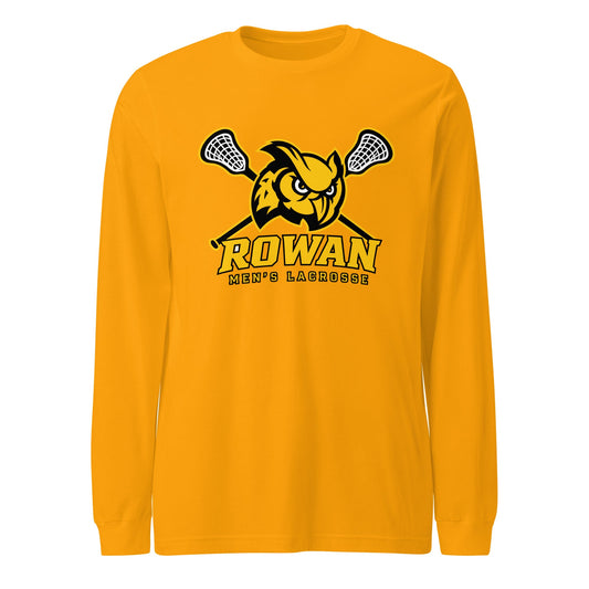 Performance | Long Sleeve Tee | Rowan Men’s Lacrosse | Crest Logo