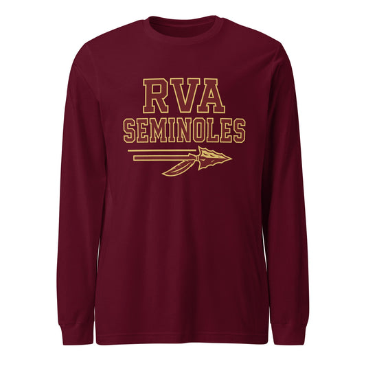 Performance | Long Sleeve Tee | RVA Seminoles | Script Logo