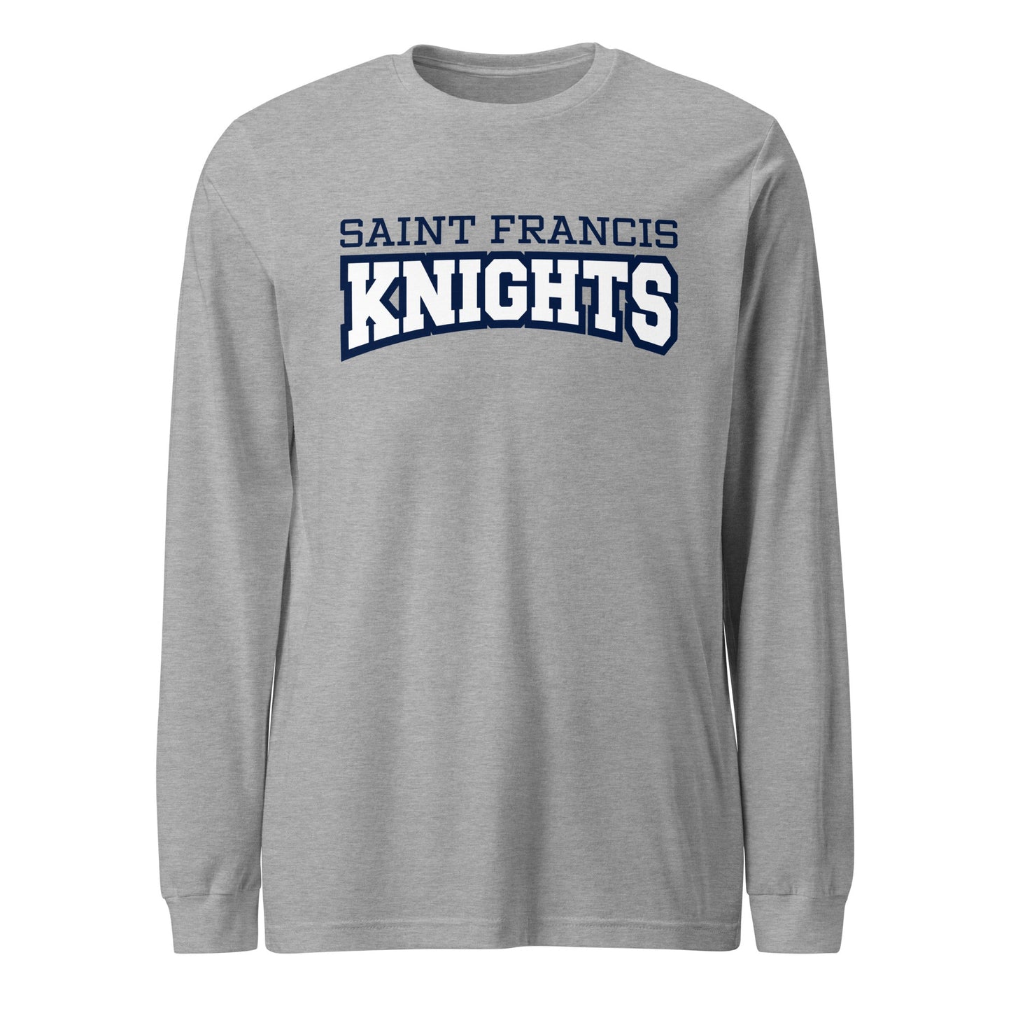 Performance | Long Sleeve Tee | Saint Francis School | Modern Script Logo