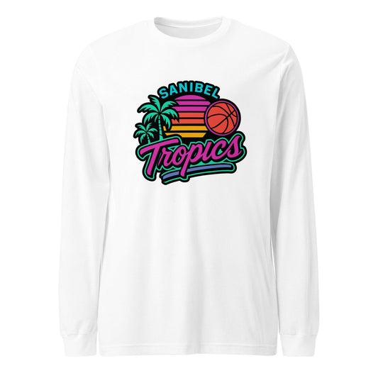 Performance | Long Sleeve Tee | Sanibel Tropics | Coastal Clash Logo