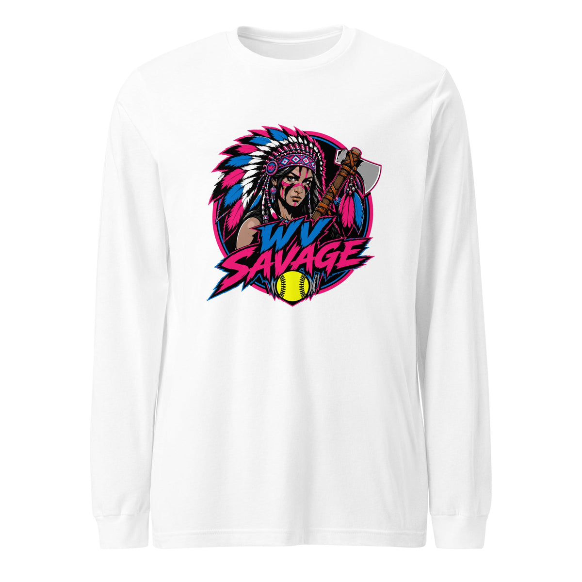 Performance | Long Sleeve Tee | Savage | Crest Logo