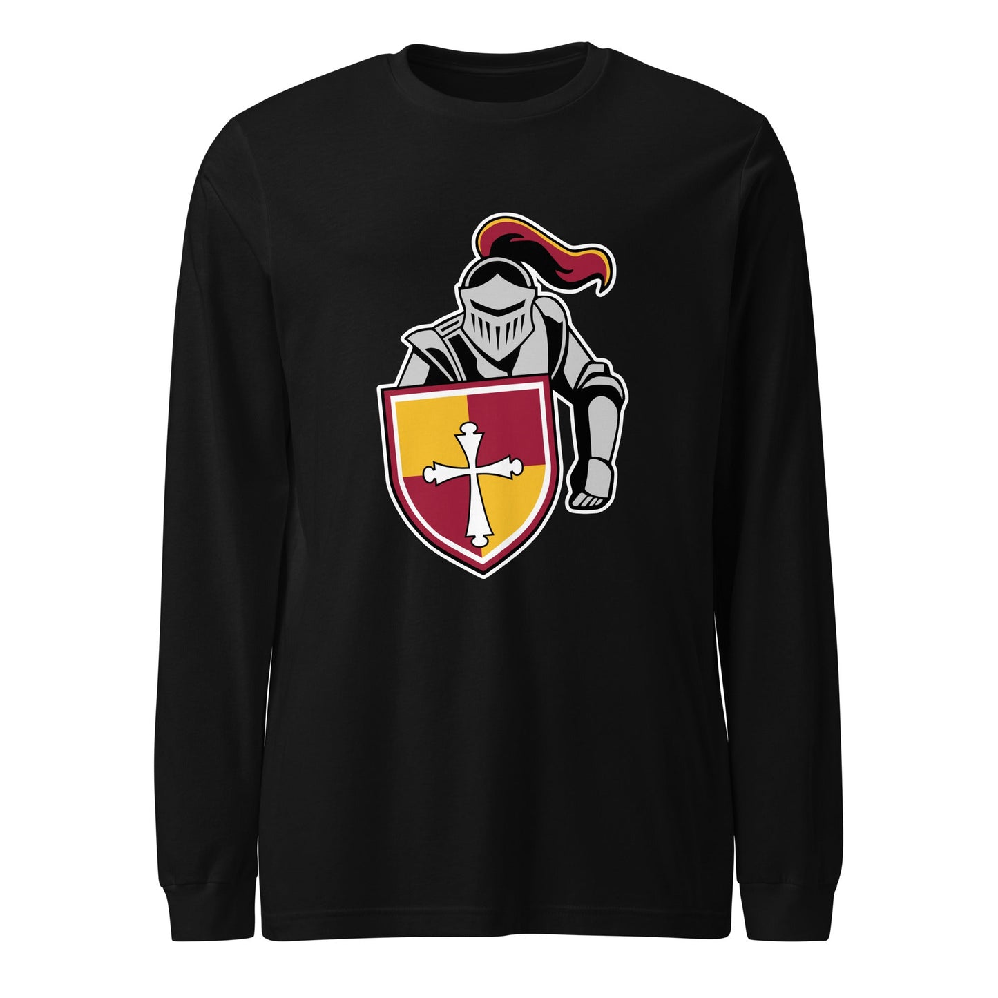 Performance | Long Sleeve Tee | Scecina High School Track and Field | Crusader Logo