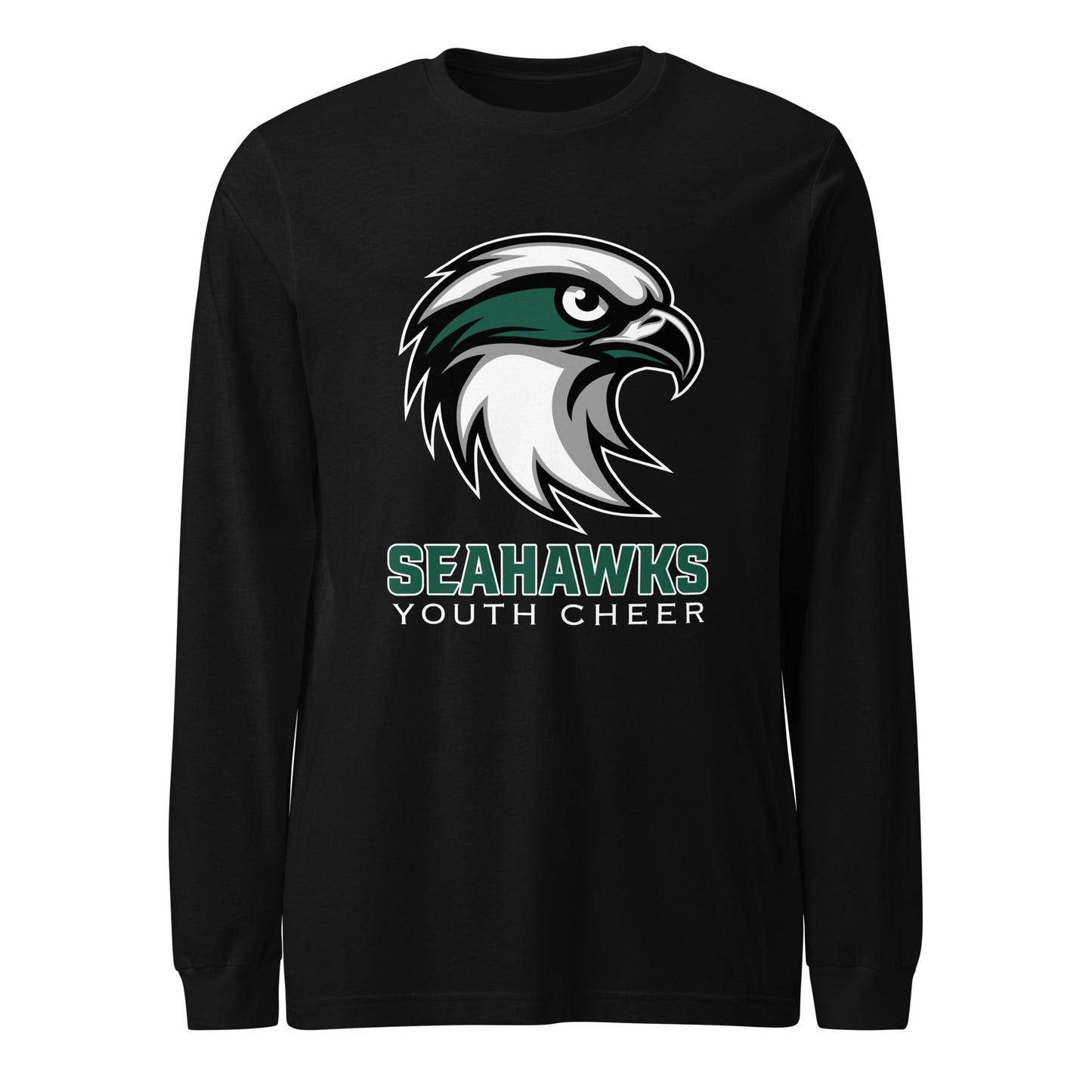 Performance | Long Sleeve Tee | Seahawks Youth Cheer | Alt Script Logo