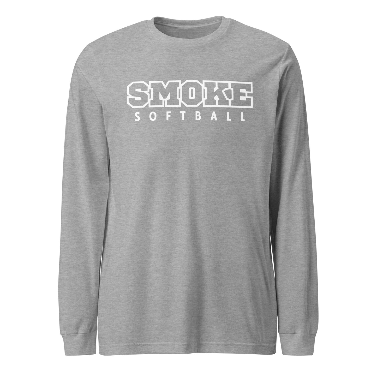 Performance | Long Sleeve Tee | Smoke 14U Softball | Emblem Logo