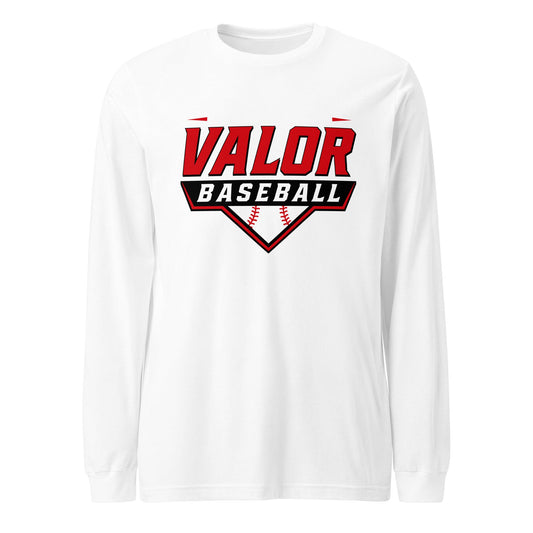 Performance | Long Sleeve Tee | South Bend Valor Baseball | Vanguard Logo