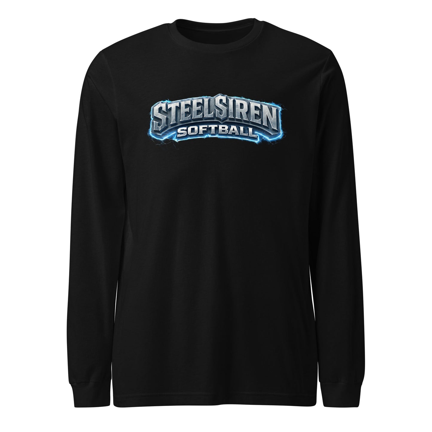 Performance | Long Sleeve Tee | STEEL SIREN | Lightning Logo
