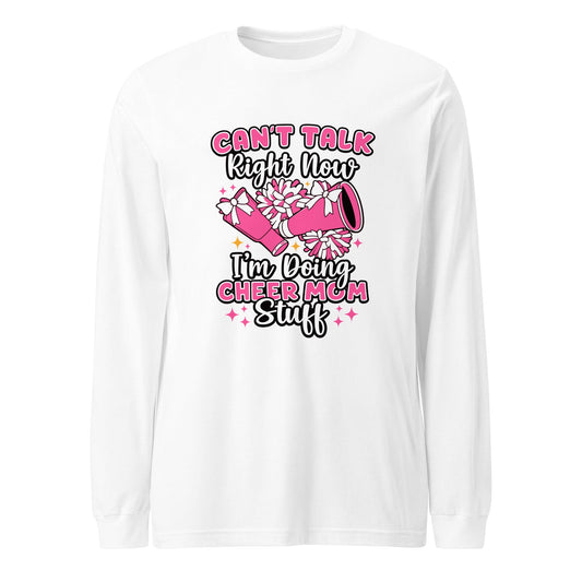 Performance | Long Sleeve Tee | Sunset Surge All-Star Cheerleading | Modern Script Logo