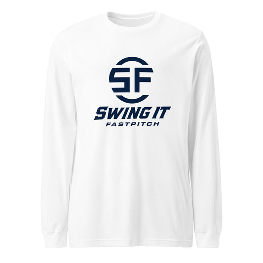Performance | Long Sleeve Tee | Swing It Fastpitch | Crest Logo