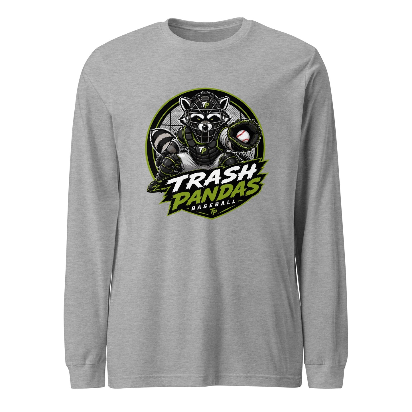 Performance | Long Sleeve Tee | Trash Pandas Baseball Organization | Athletics Logo