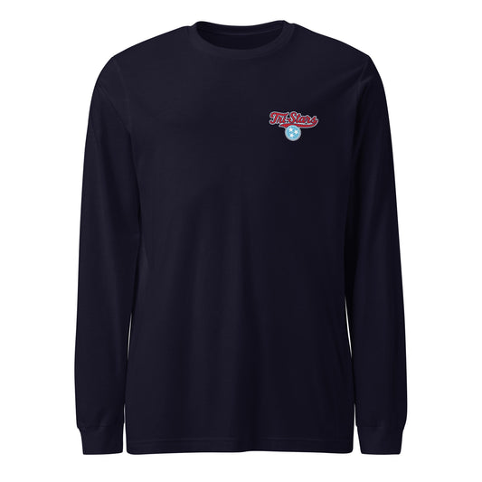 Performance | Long Sleeve Tee | Tri - Stars | 3 Stars Light Logo