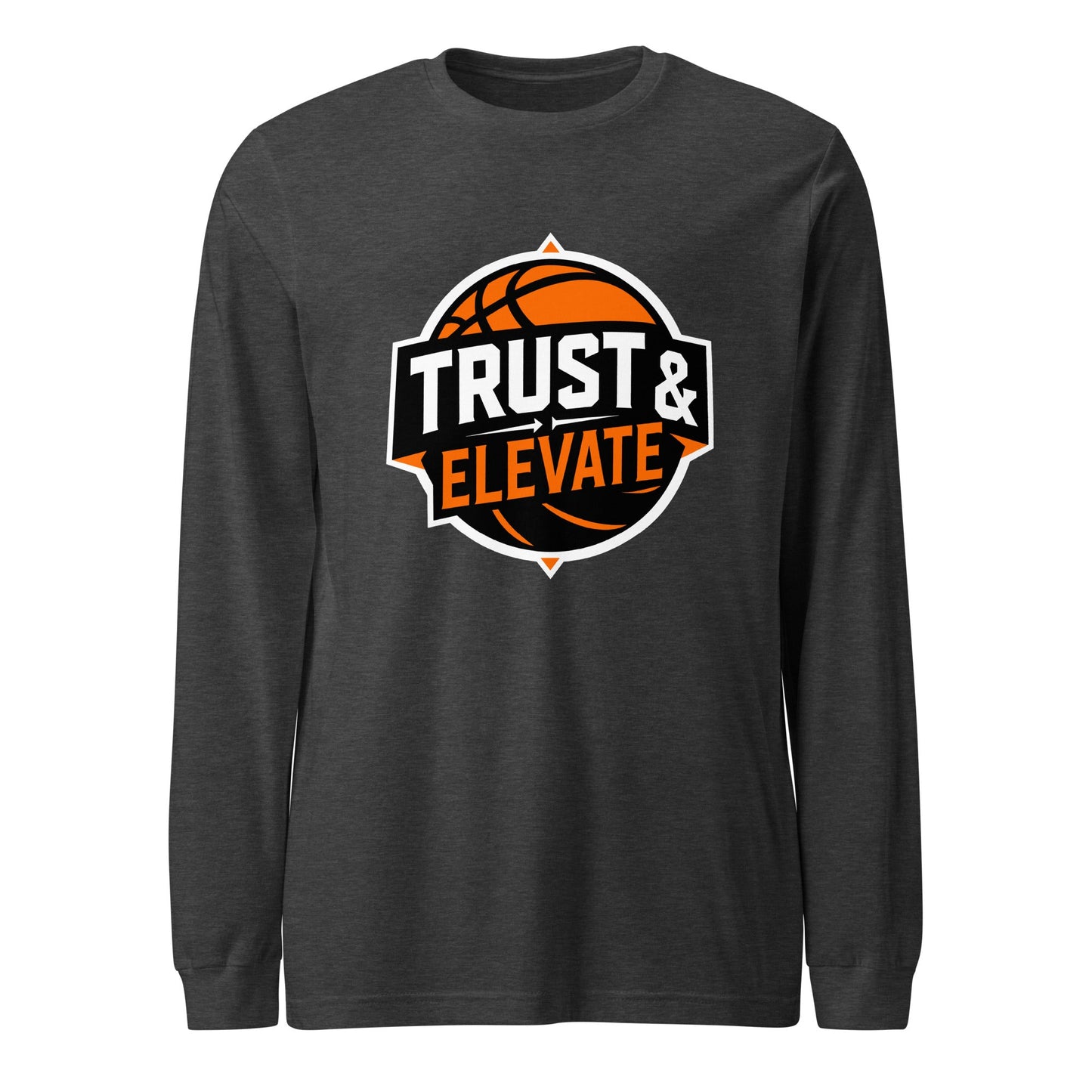 Performance | Long Sleeve Tee | Trust & Elevate | Athletic Logo