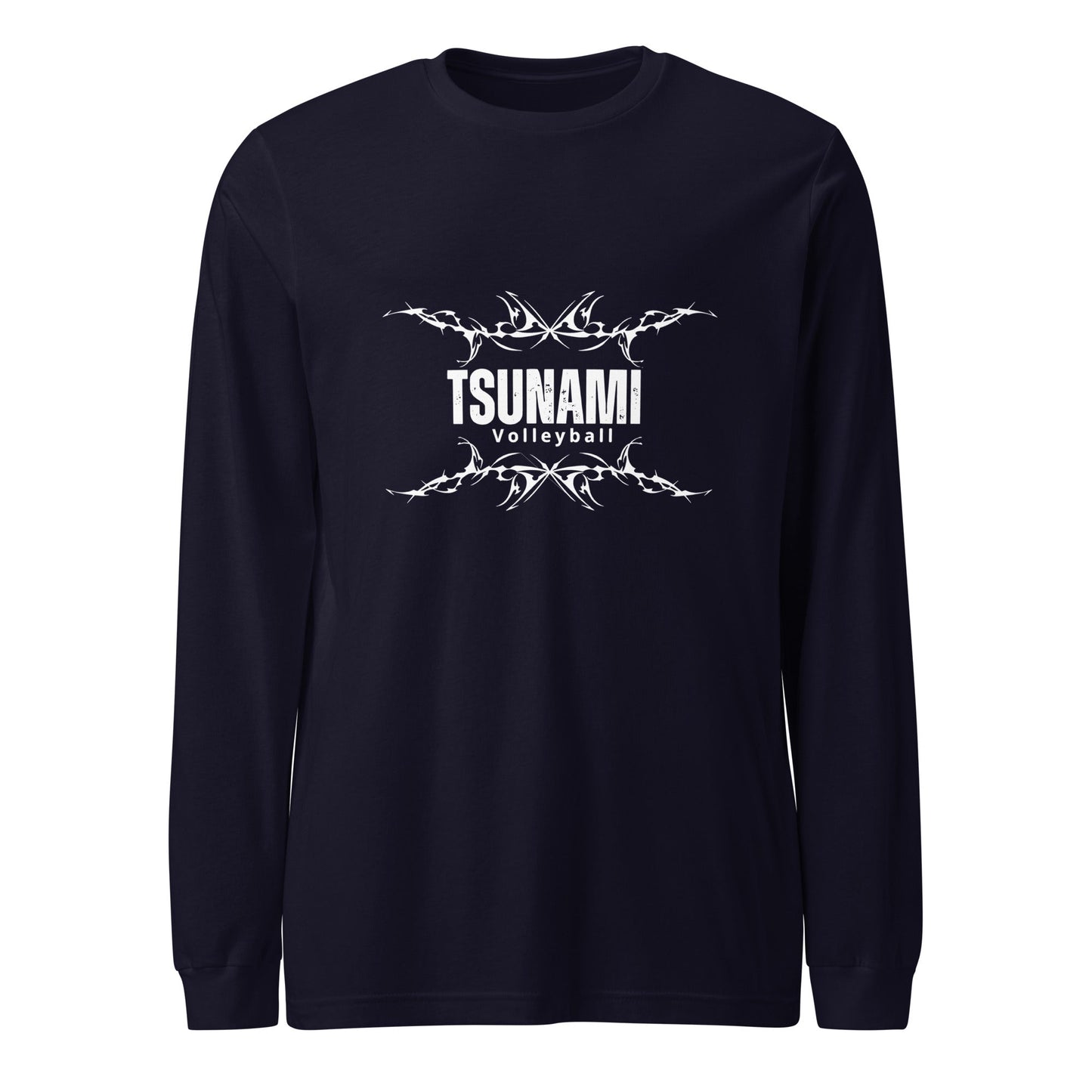 Performance | Long Sleeve Tee | Tsunami Volleyball Club | Modern Script Logo