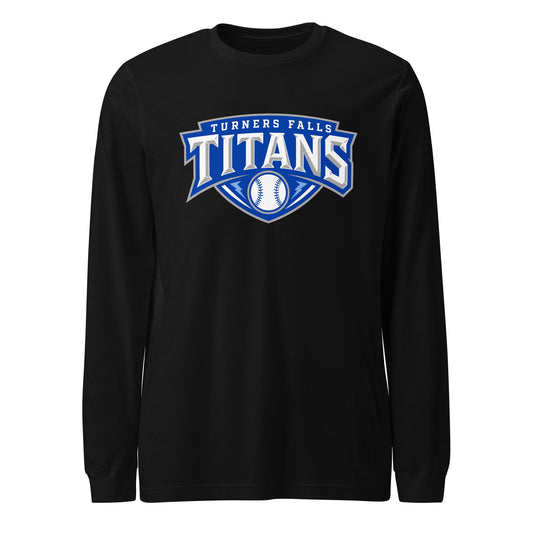 Performance | Long Sleeve Tee | Turners Falls Titans | Titan Crest Logo