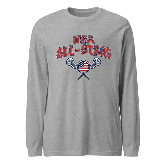 Performance | Long Sleeve Tee | USA ALL STARS BERLIN 2026 | Modern Script Logo