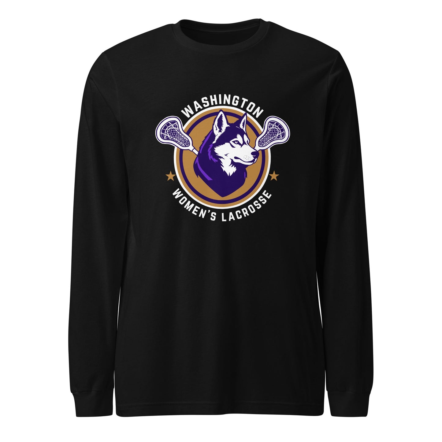 Performance | Long Sleeve Tee | UW Women's Club Lacrosse | Badge Logo