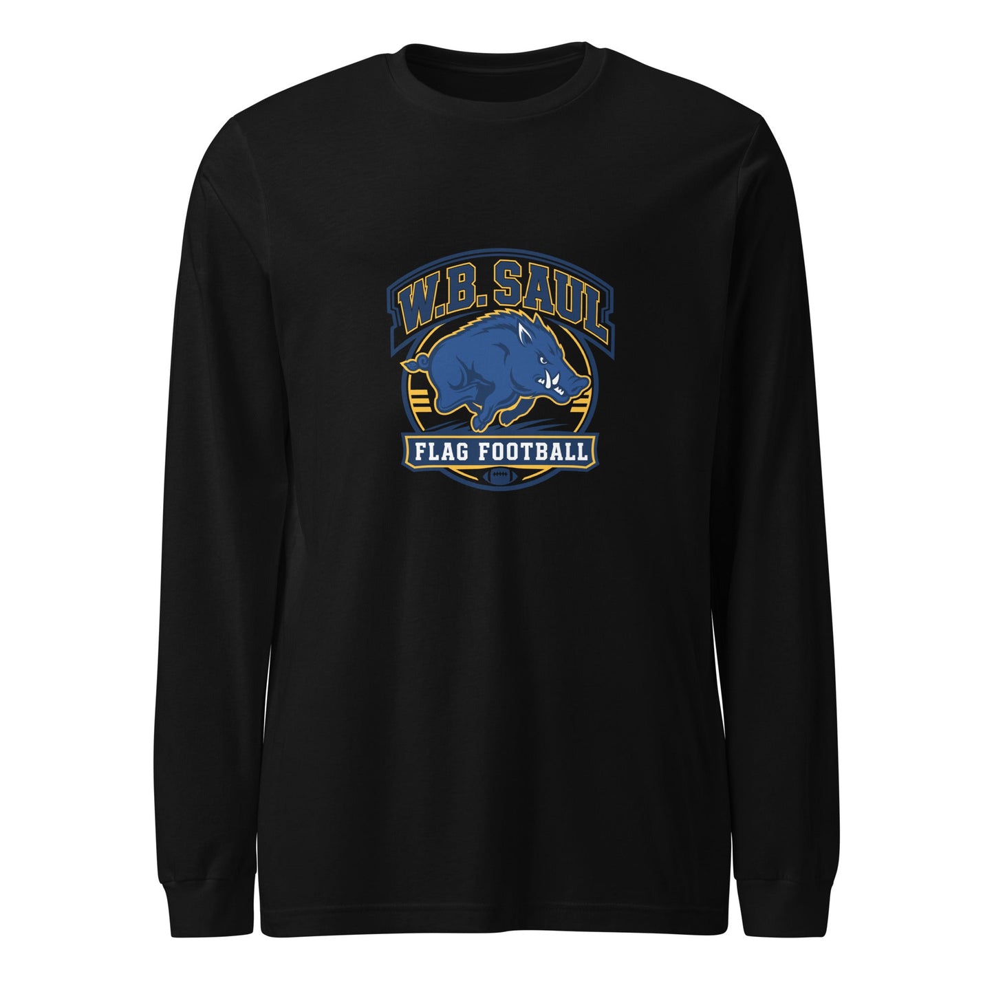 Performance | Long Sleeve Tee | W.B.Saul Razorbacks | Emblem Logo