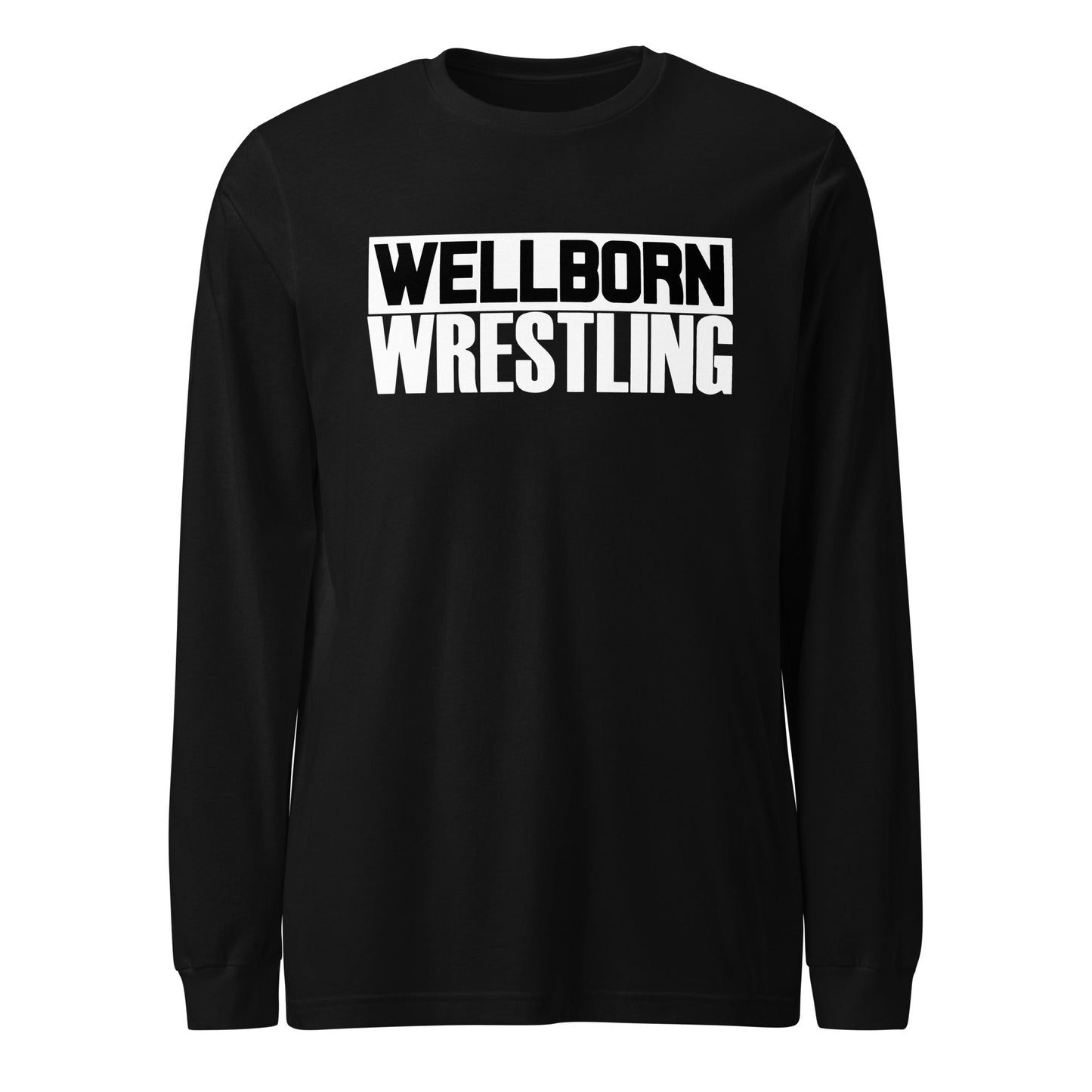 Performance | Long Sleeve Tee | Wellborn Youth Wrestling | Script Logo