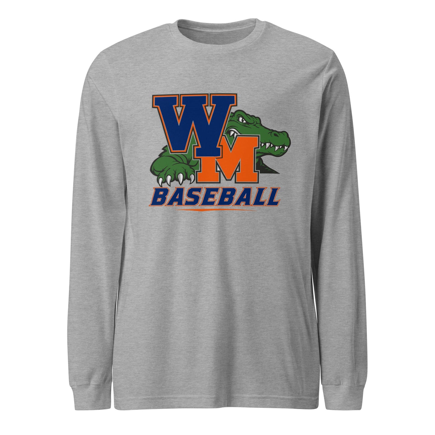Performance | Long Sleeve Tee | West Memphis Community Christian College Gators | Athletics Logo